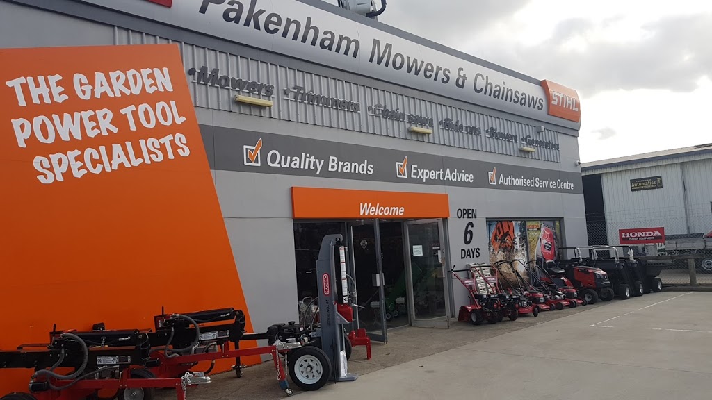 Pakenham Mowers & Chainsaws | home goods store | 17 Bald Hill Rd, Pakenham VIC 3810, Australia | 0359411344 OR +61 3 5941 1344