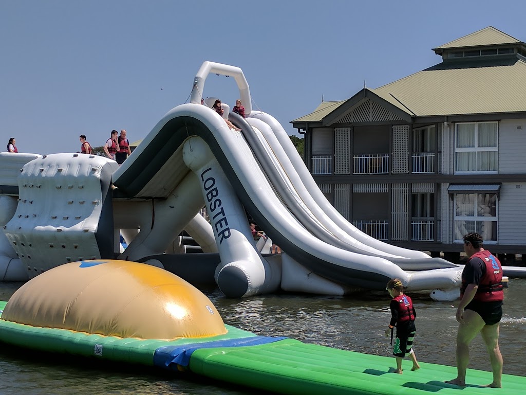Sunshine Coast Aqua Fun Park | amusement park | Ocean Drive, Pacific Paradise QLD 4564, Australia | 0423110000 OR +61 423 110 000