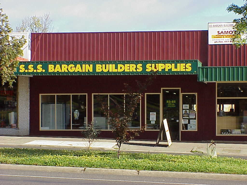 SSS Bargain Builders Supplies | 83 High St, Broadford VIC 3658, Australia | Phone: (03) 5784 2500