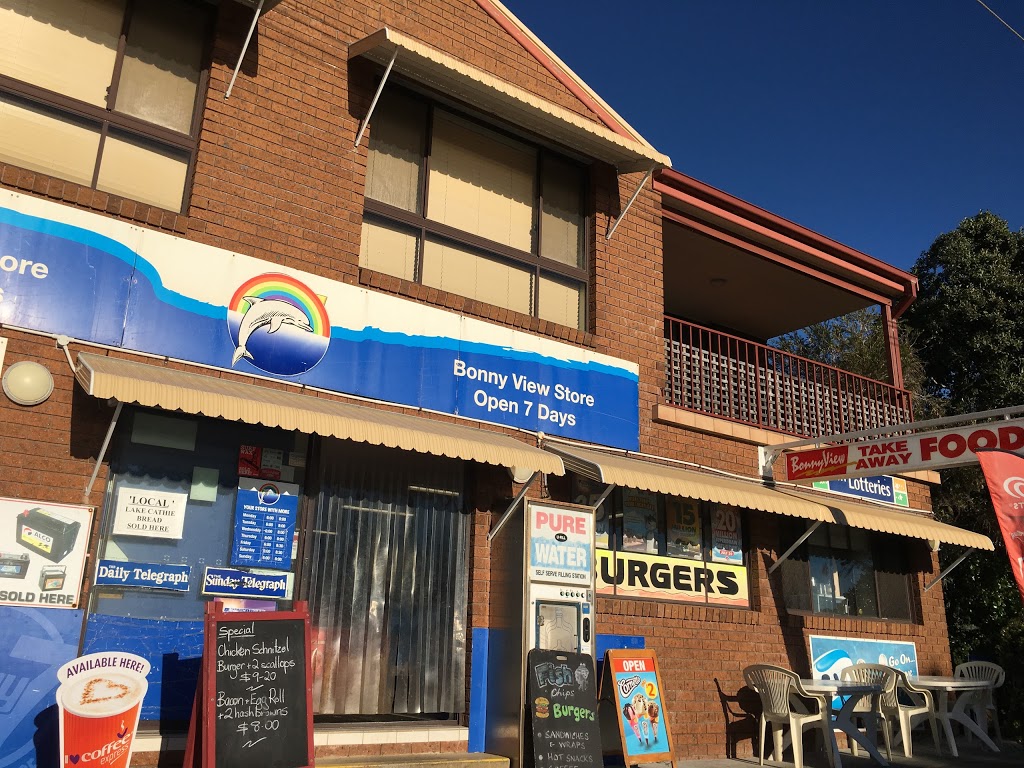 Bonny View Store Take Away & Bottleshop | meal takeaway | 923 Ocean Dr, Bonny Hills NSW 2445, Australia | 0265855273 OR +61 2 6585 5273