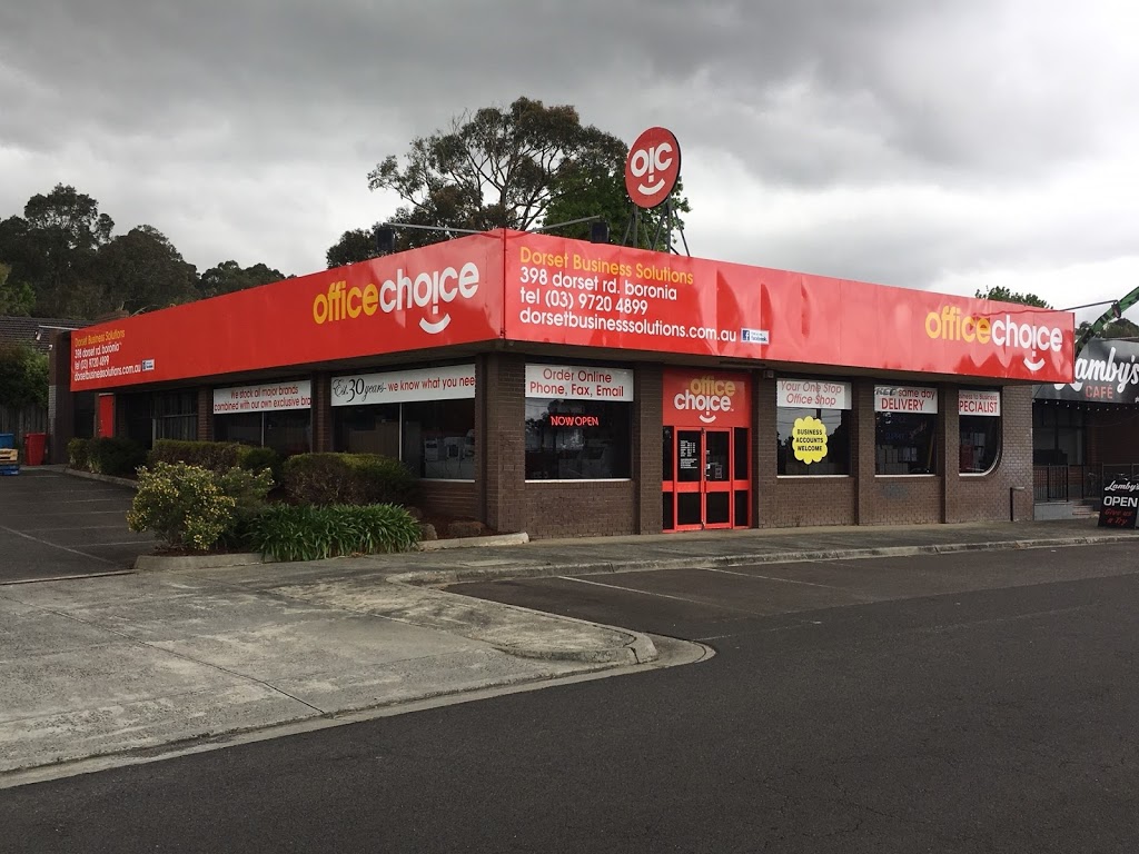 Dorset Business Solutions - Office Choice | store | 398 Dorset Rd, Boronia VIC 3155, Australia | 0397204899 OR +61 3 9720 4899