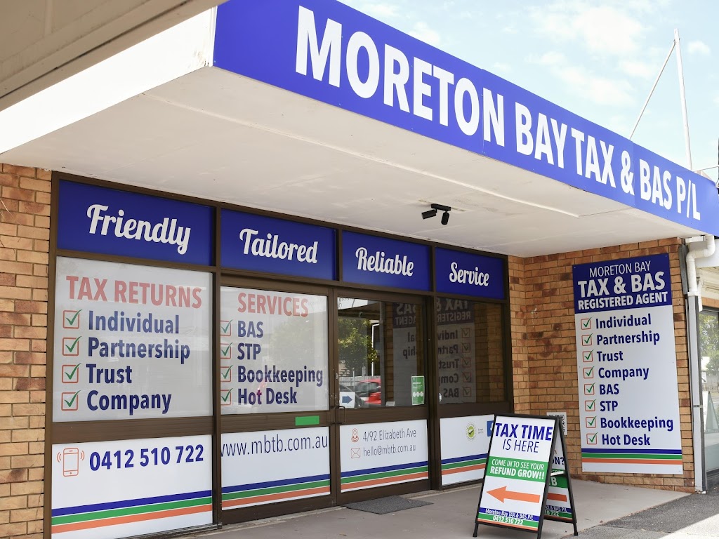 Moreton Bay Tax & Bas Pty Ltd | accounting | 4/92 Elizabeth Ave, Clontarf QLD 4019, Australia | 0412510722 OR +61 412 510 722