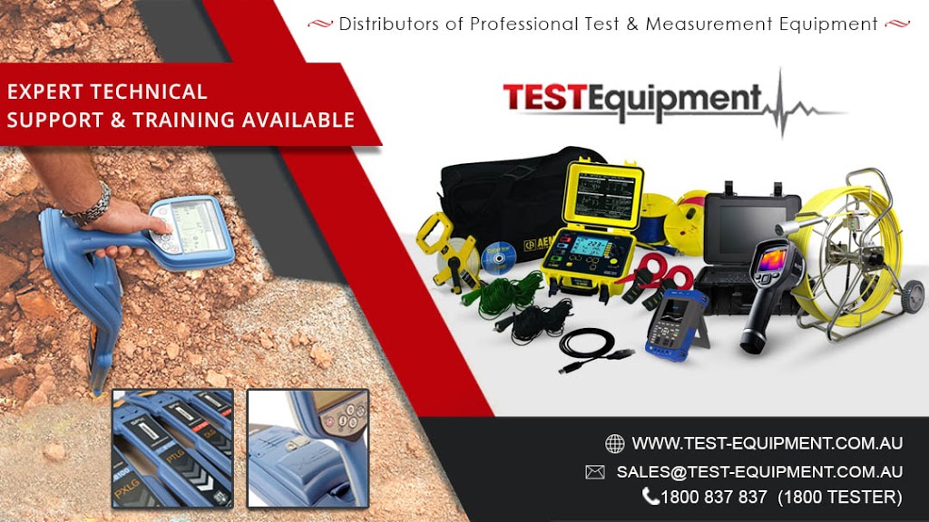 Test Equipment Pty Ltd | electronics store | 7/132-140 Ross Ct, Cleveland QLD 4163, Australia | 1800837837 OR +61 1800 837 837