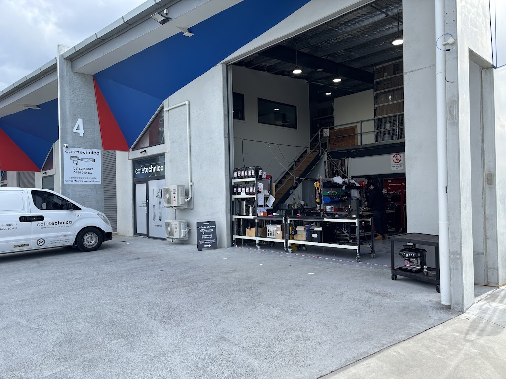 Cafetechnica | Unit 4/6 Kyeema Pl, Cambridge TAS 7170, Australia | Phone: 0466 080 667