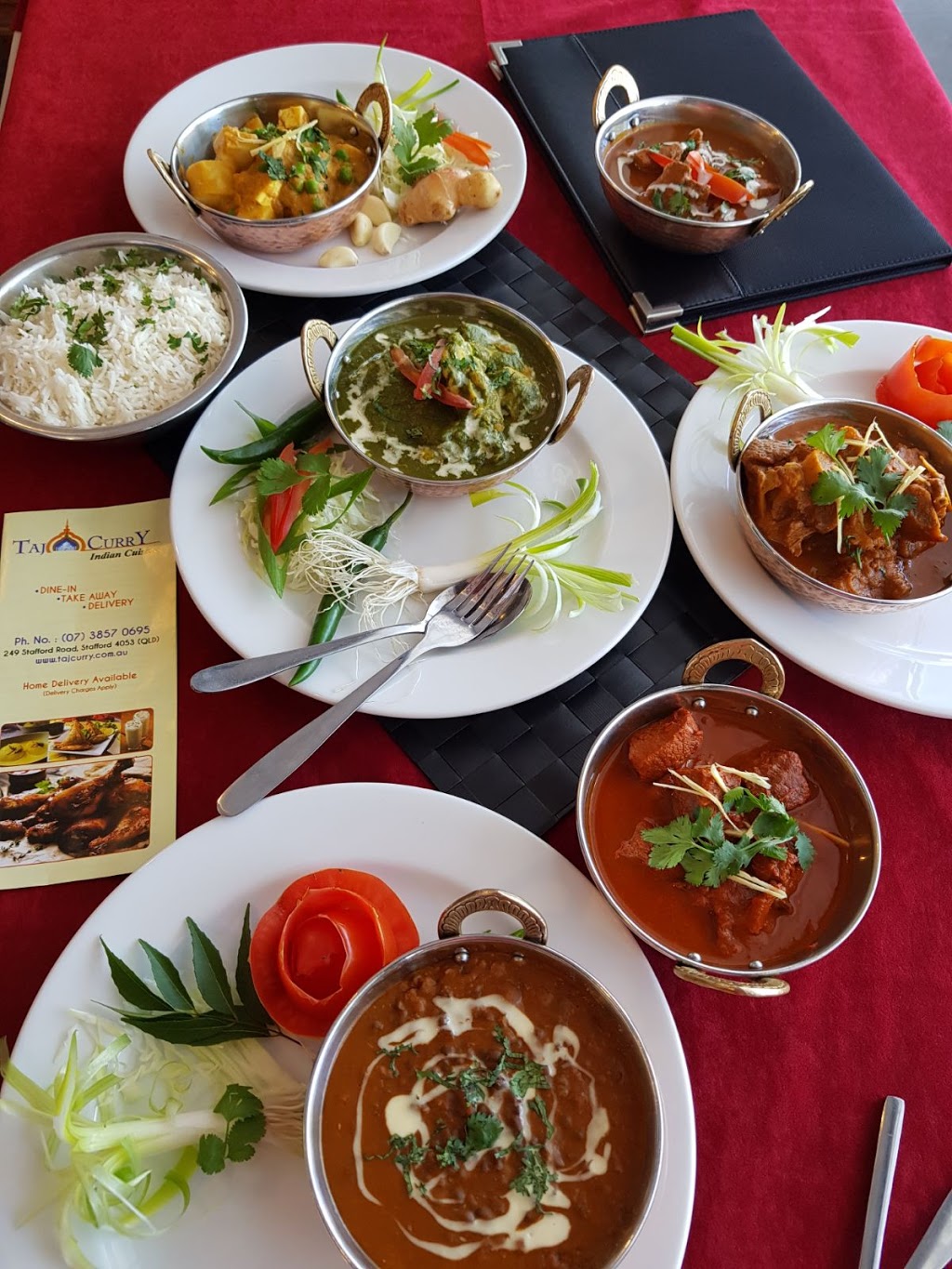 Taj Curry Indian Cuisine | 249 Stafford Rd, Stafford QLD 4053, Australia | Phone: (07) 3857 0695