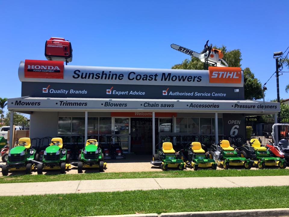 Sunshine Coast Mowers | hardware store | 189 Brisbane Rd, Mooloolaba QLD 4557, Australia | 0754442577 OR +61 7 5444 2577