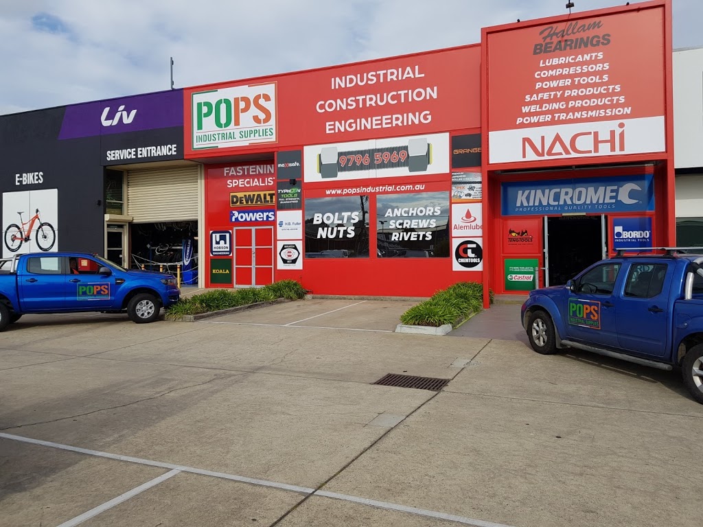 POPS Industrial - Incorporating Hallam Bearings (20/2-10 Hallam S Rd) Opening Hours