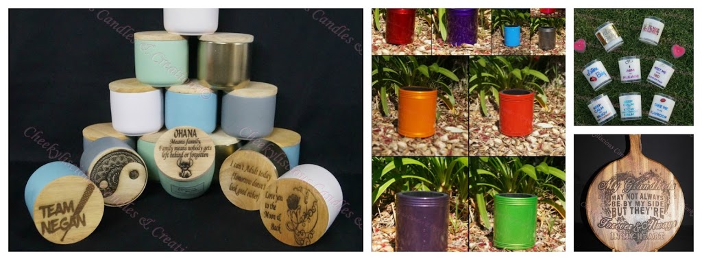 Cheekyliscious Candles & Creations | 17 Grinton Ave, Ashmont NSW 2650, Wagga Wagga NSW 2650, Australia | Phone: 0410 760 471