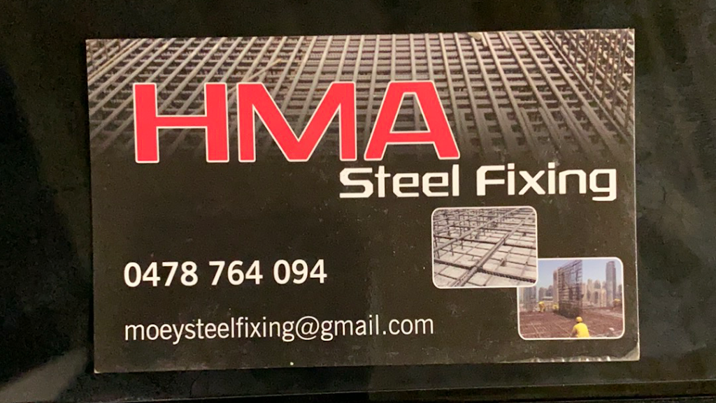 HMA STEEL FIXING PTY LTD | 114 Carawatha St, Villawood NSW 2163, Australia | Phone: 0478 764 094