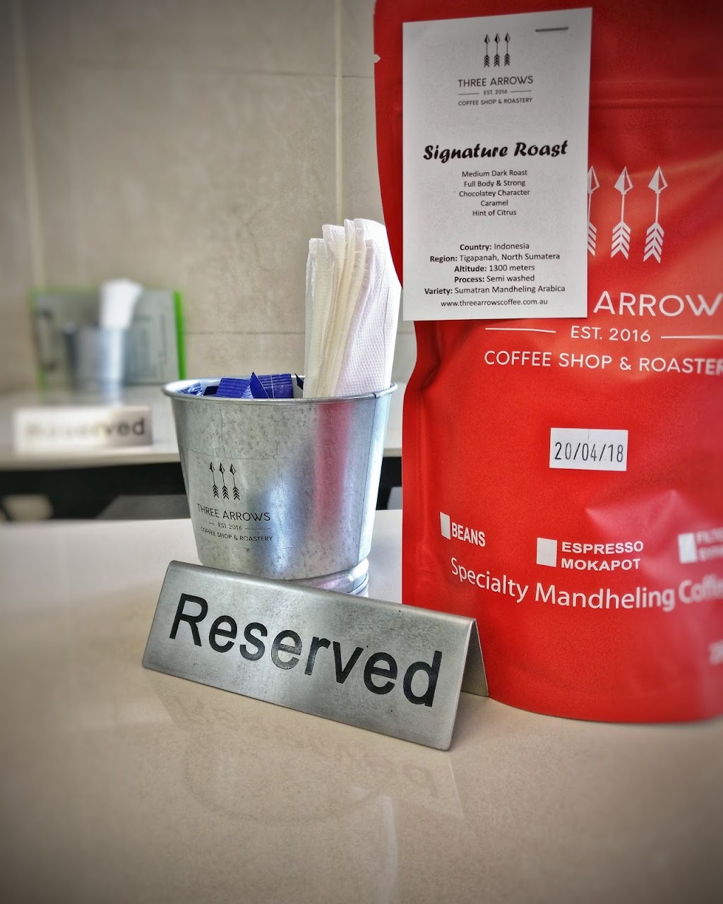 Three Arrows Coffee | 62 Heather Rd, Winmalee NSW 2777, Australia | Phone: 0449 628 742