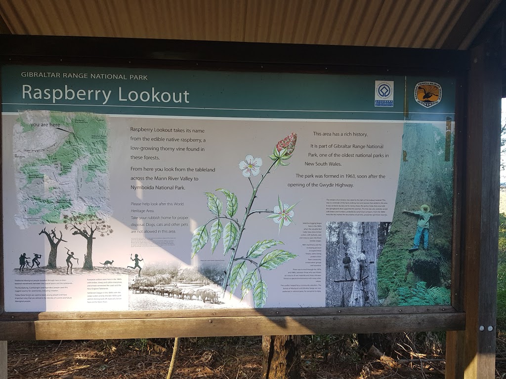 Raspberry Lookout | tourist attraction | Gwydir Hwy, Gibraltar Range NSW 2370, Australia | 0299956500 OR +61 2 9995 6500