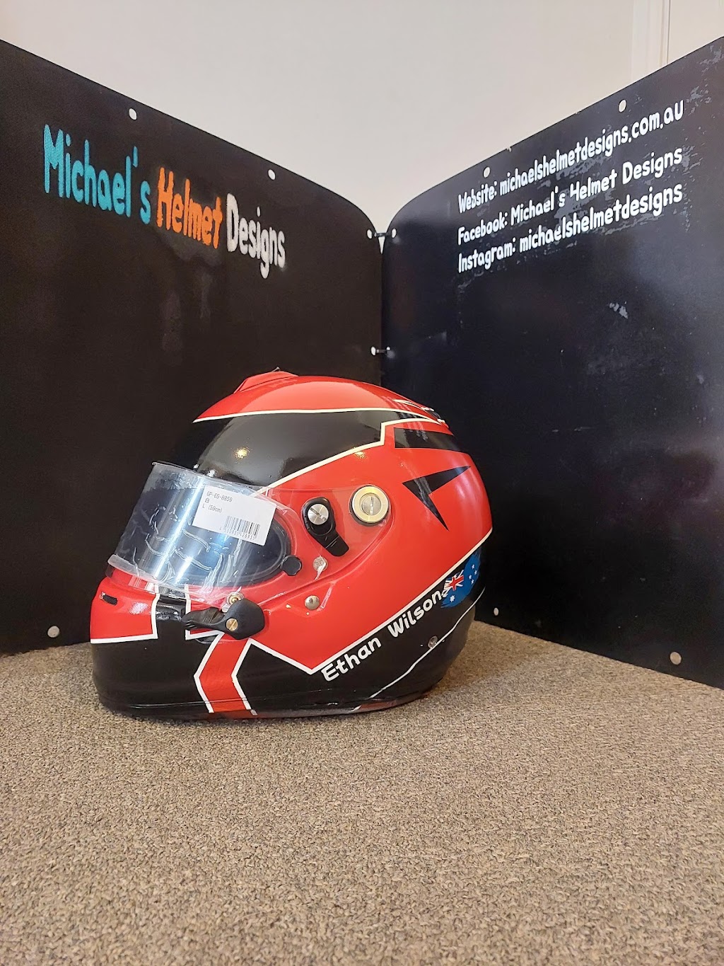 Michaels Helmet Designs | Corymbia Circuit, Heddon Greta NSW 2321, Australia | Phone: 0408 969 007
