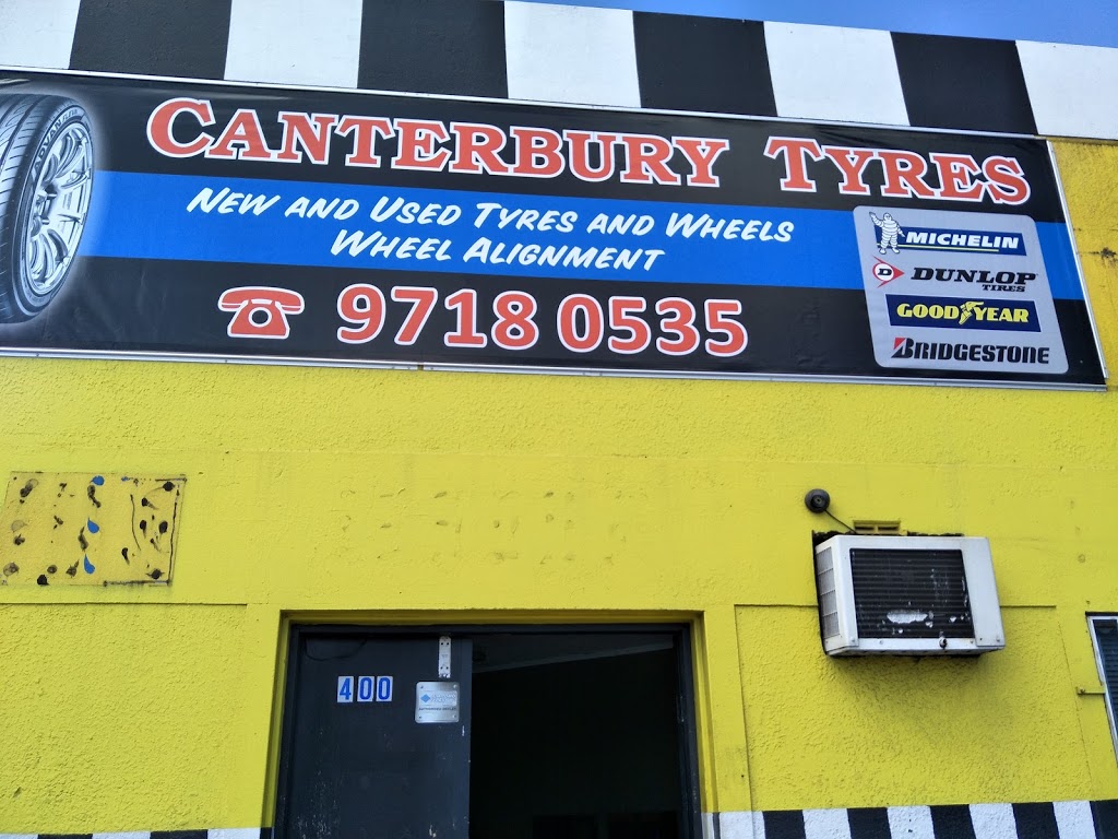 Canterbury Tyres | car repair | 400 Canterbury Rd, Canterbury NSW 2193, Australia | 0297180535 OR +61 2 9718 0535