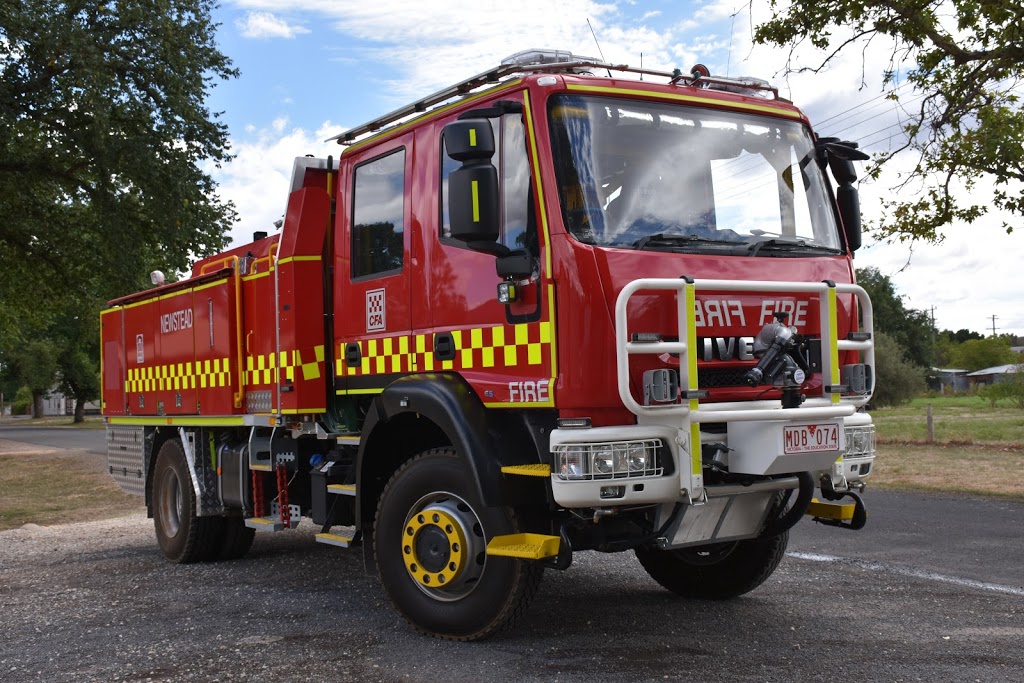 Newstead CFA | fire station | 22 Hilliers St, Newstead VIC 3462, Australia | 0354762328 OR +61 3 5476 2328