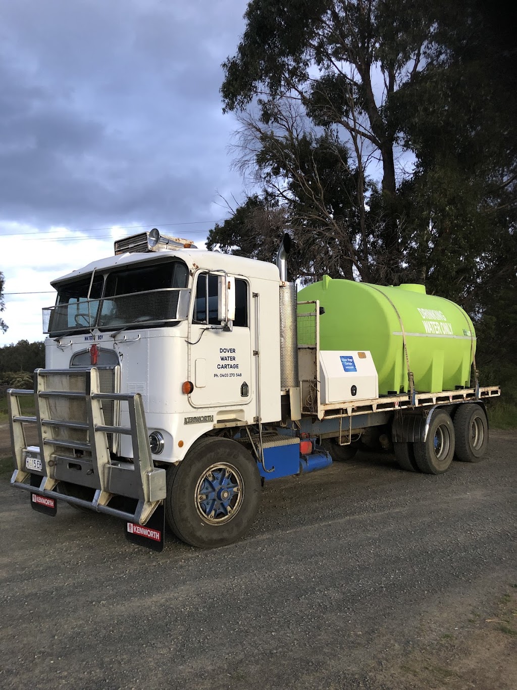 Dover Water Cartage (Formerly Geeveston Water Delivery) | 3 Valley Rd, Dover TAS 7117, Australia | Phone: 0400 224 208