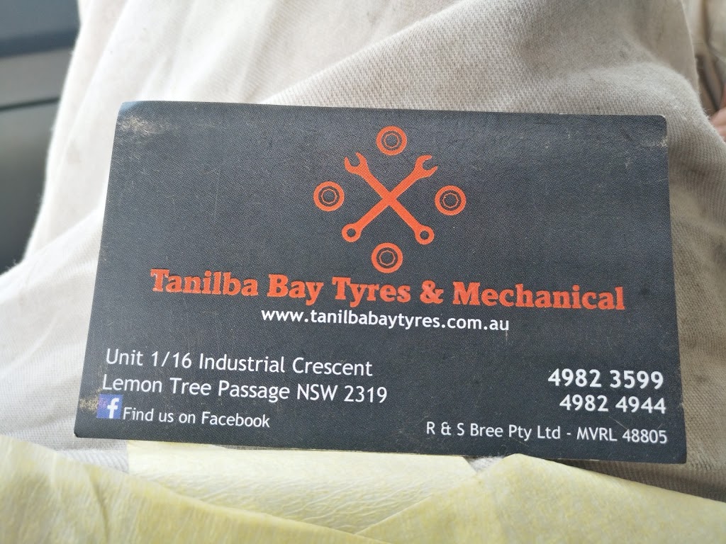 Tanilba Bay Tyres & Mechanical | 1/16 Industrial Cres, Lemon Tree Passage NSW 2319, Australia | Phone: (02) 4982 3599