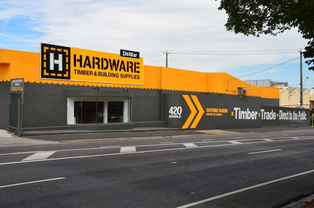 DeMar H Hardware - Timber & Building Supplies | hardware store | 420 Hoddle St, Clifton Hill VIC 3068, Australia | 0394813200 OR +61 3 9481 3200