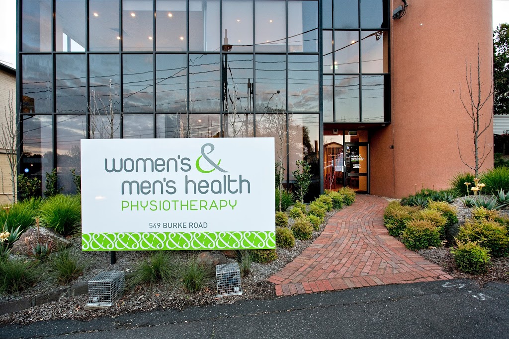 Womens & Mens Health Physiotherapy | physiotherapist | 549 Burke Rd, Camberwell VIC 3124, Australia | 0388238300 OR +61 3 8823 8300