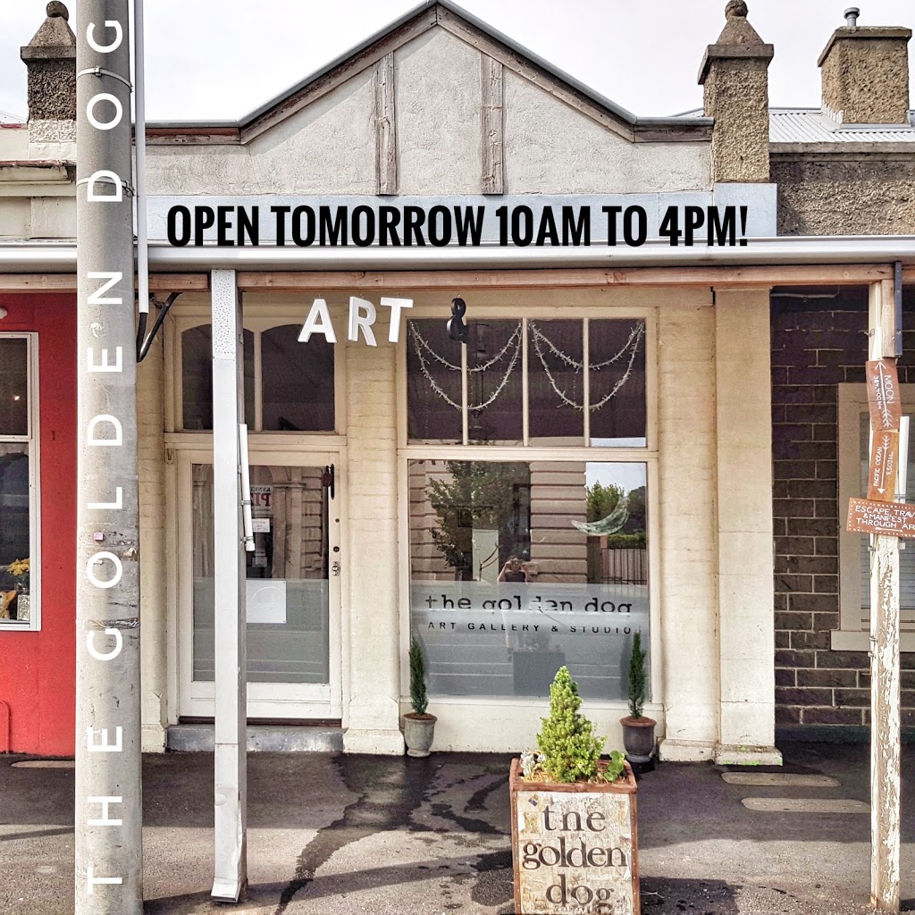 The Golden Dog | art gallery | 43b High St, Kyneton VIC 3444, Australia | 0432060317 OR +61 432 060 317