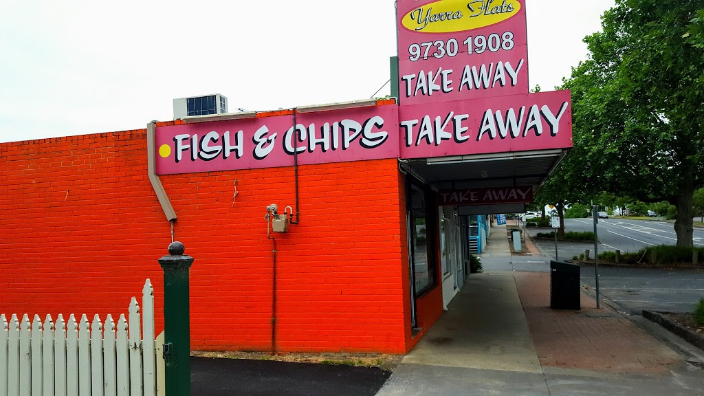 Yarra Flats Fish & Chips | cafe | 7 Bell St, Yarra Glen VIC 3775, Australia | 0397301908 OR +61 3 9730 1908