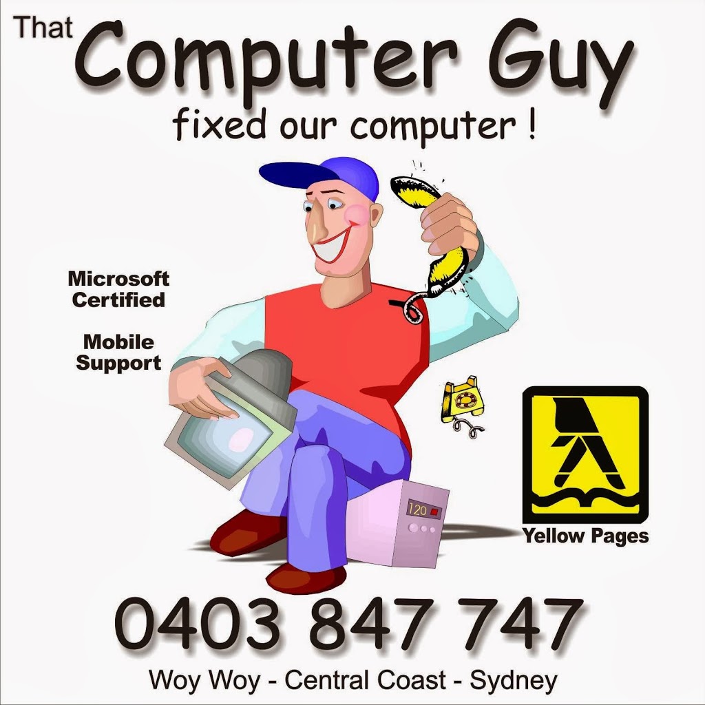 That Computer Guy | 34 Monastair Road, Umina Beach NSW 2257, Australia | Phone: (02) 4320 6148