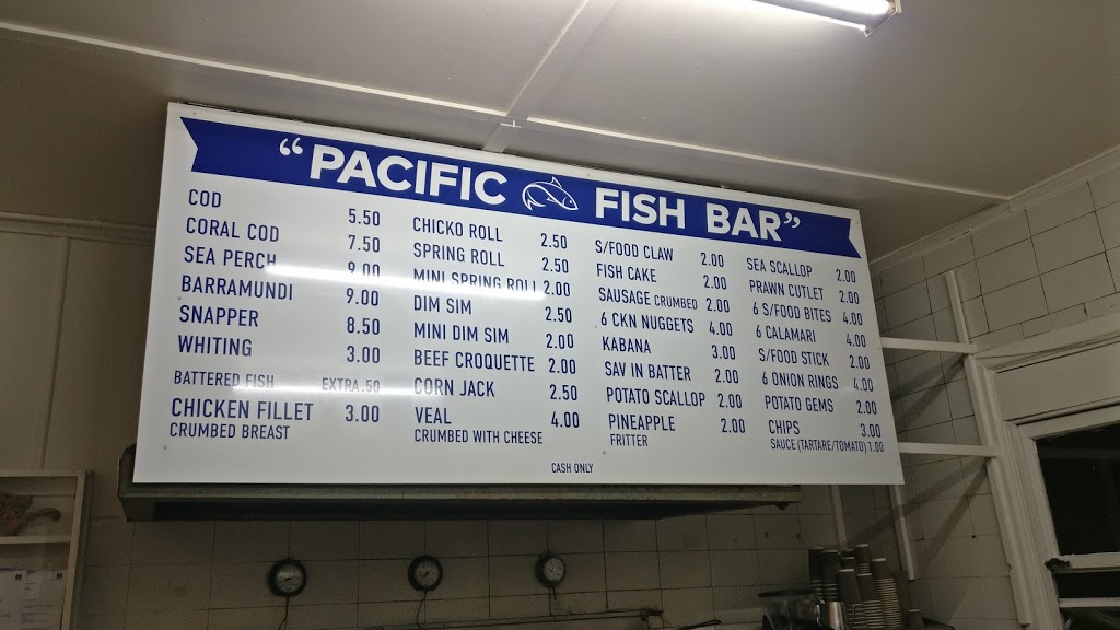 Pacific Fish Bar | restaurant | 104 Wakefield St, Sandgate QLD 4017, Australia