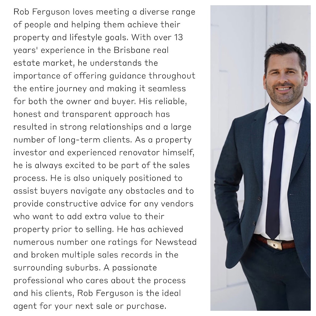Robert Ferguson | real estate agency | 443 Fairfield Rd, Yeronga QLD 4104, Australia | 0409333311 OR +61 409 333 311