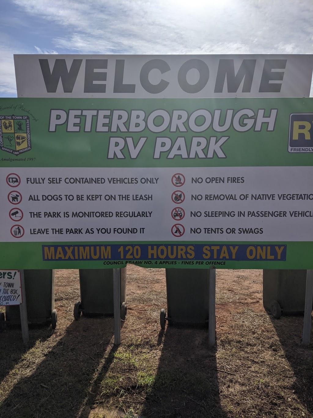 Peterborough RV Park | lodging | Peterborough SA 5422, Australia | 0886513566 OR +61 8 8651 3566