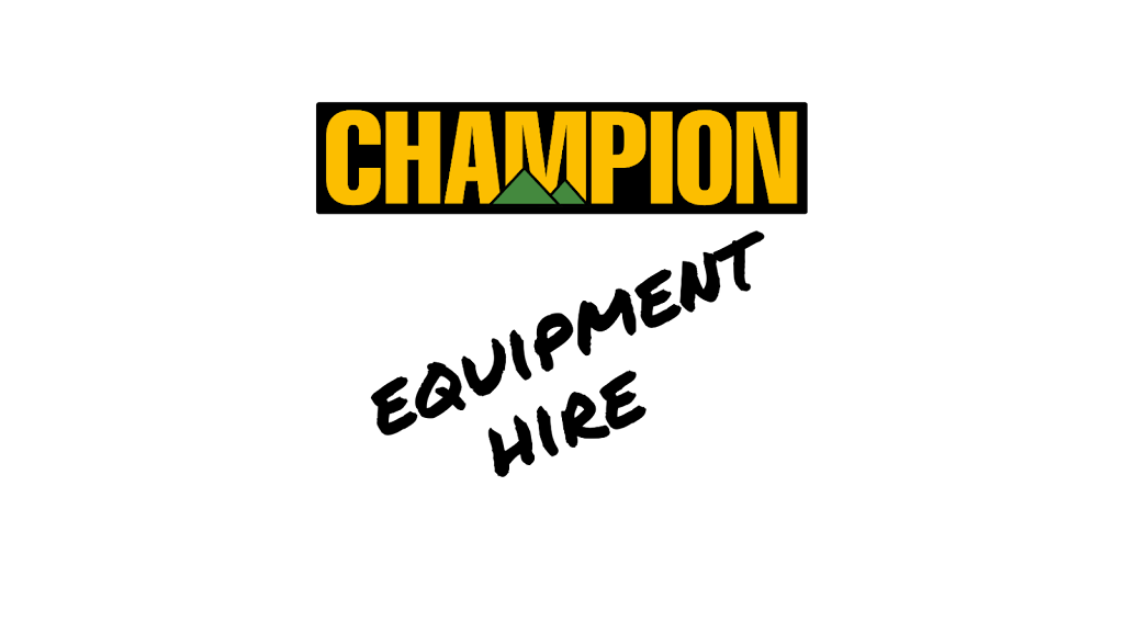 Champion Equipment Hire | 299 Merriwa Rd, Denman NSW 2328, Australia | Phone: 0432 327 364