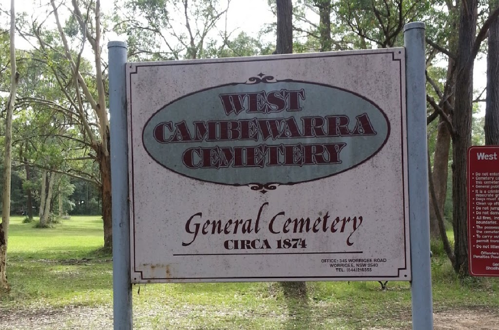 Cambewarra West, Cemetery | cemetery | 7 W Cambewarra Rd, North Nowra NSW 2541, Australia