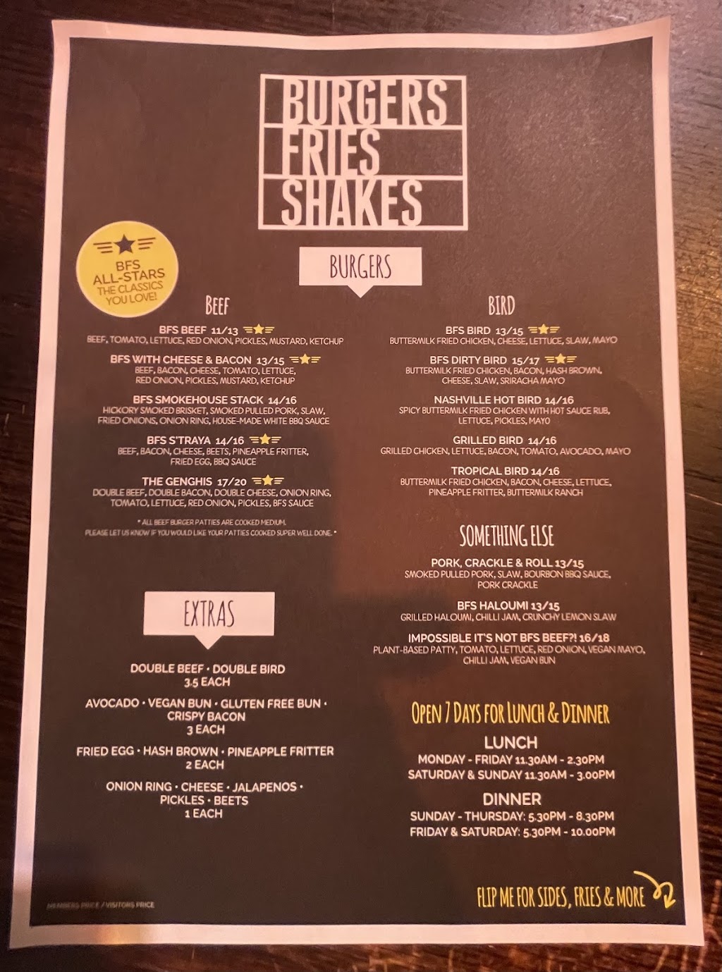 Burgers Fries Shakes | 1 Liddell St, Shellharbour NSW 2529, Australia | Phone: (02) 4296 7155