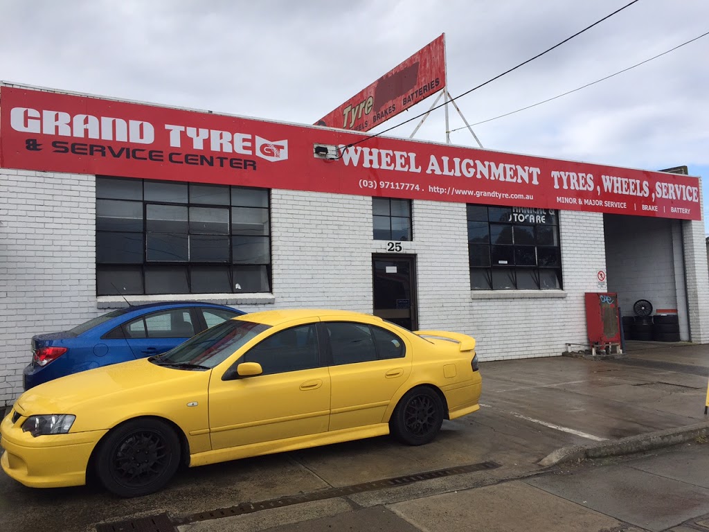 Grand Tyres | car repair | 25 Hammond Rd, Dandenong VIC 3175, Australia | 1300120020 OR +61 1300 120 020
