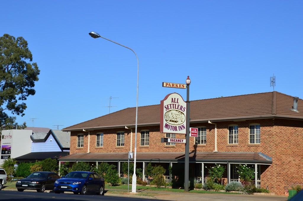 All Settlers Motor Inn | lodging | 20/24 Welcome St, Parkes NSW 2870, Australia | 0268622022 OR +61 2 6862 2022