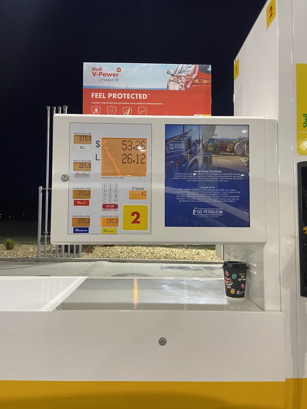 Shell | 116 Cambridge Park Dr, Cambridge TAS 7170, Australia | Phone: (03) 6331 4155