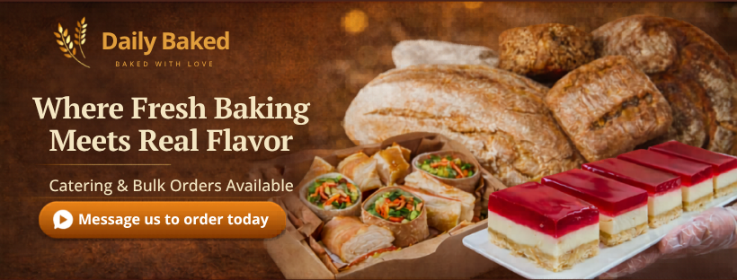 Daily Baked | 159 Belmore St, Yarrawonga VIC 3730, Australia | Phone: (03) 5744 3579