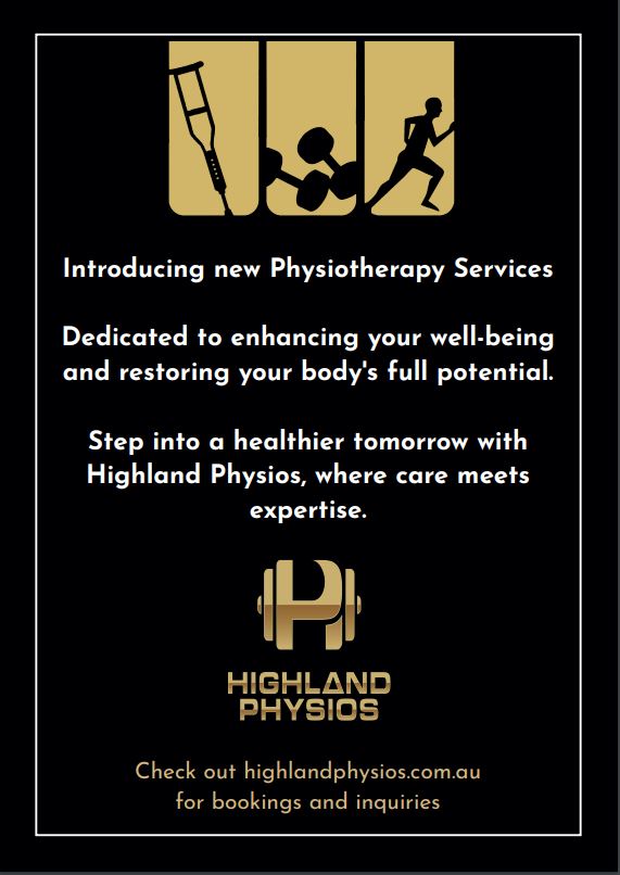Highland Physios- Marulan | Marulan Medical Centre, 47 George St, Marulan NSW 2579, Australia | Phone: 0481 373 302