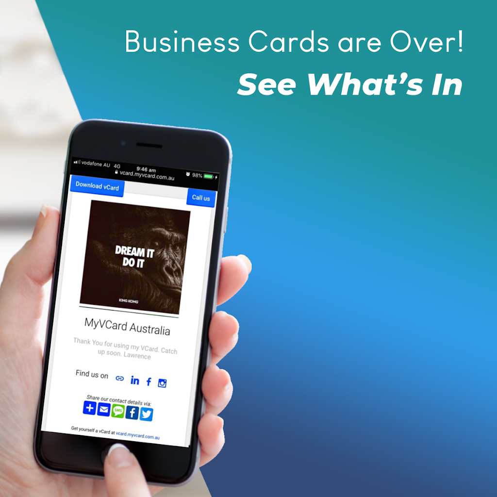 MyVCard Technology | 3649 Main Beach Parade, Main Beach QLD 4217, Australia | Phone: 0416 488 959