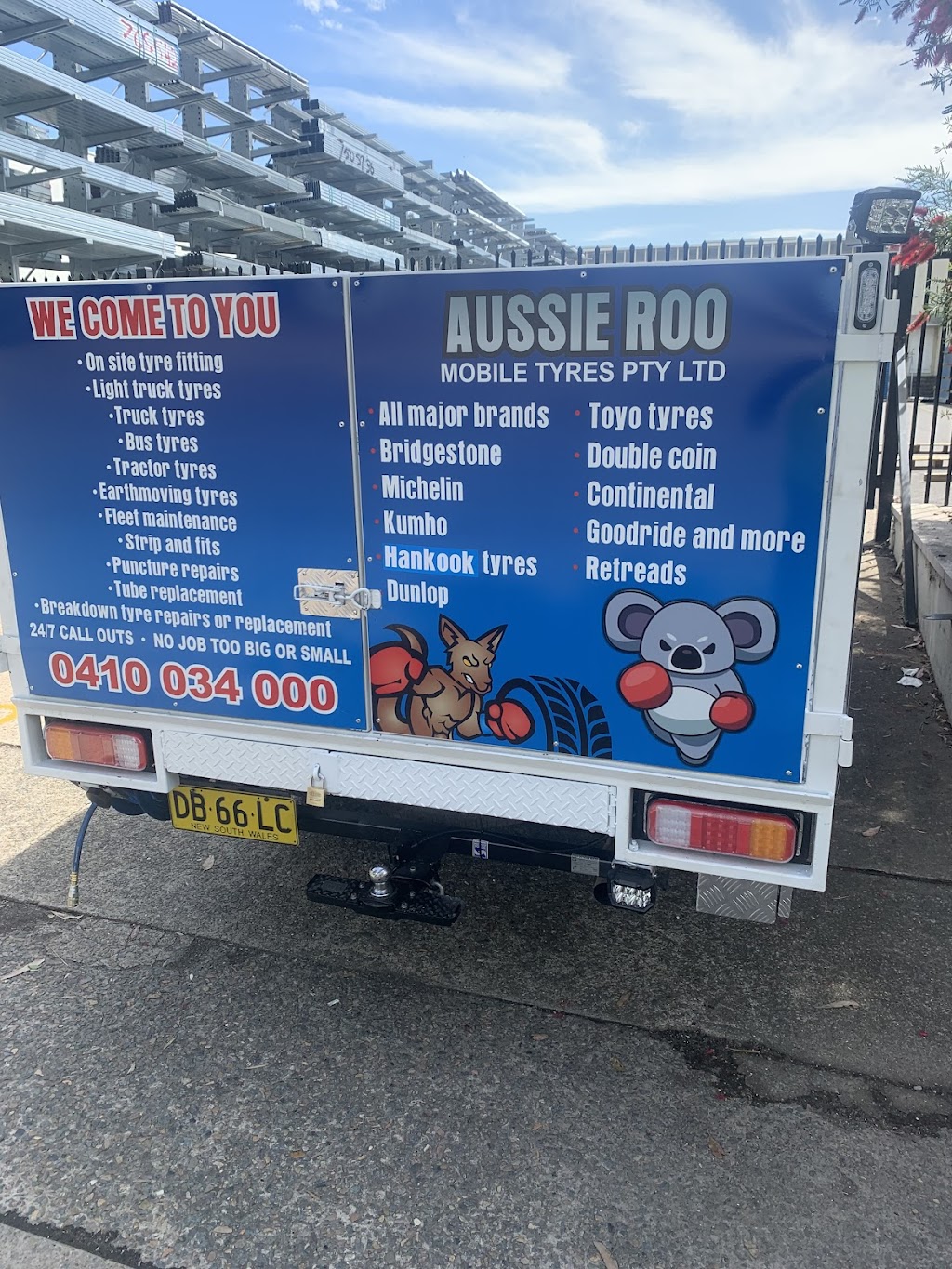 Aussie Roo Mobile Tyres | Alcoomie St, Villawood NSW 2163, Australia | Phone: 0410 034 000