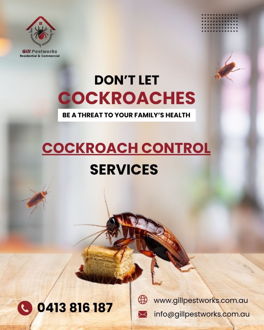 Gill pestworks | Kaduna Dr, Officer South VIC 3809, Australia | Phone: 0452 176 187
