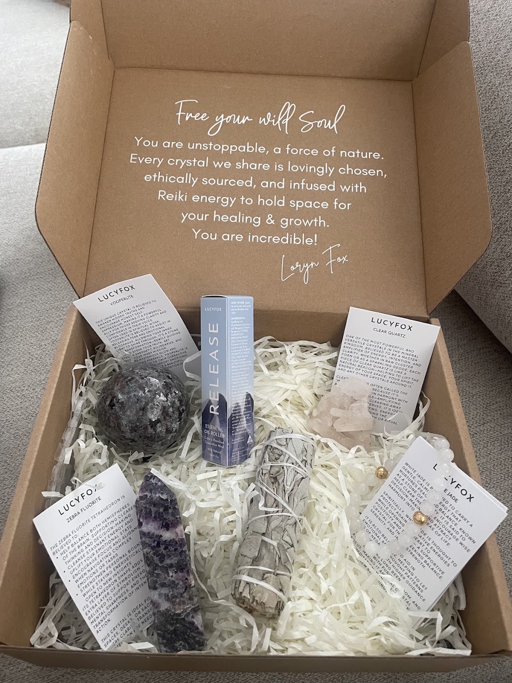 LUCYFOX Where Essential Oils Meet Crystals | 207 Great Southern Rd, Bargo NSW 2574, Australia | Phone: 0408 023 551