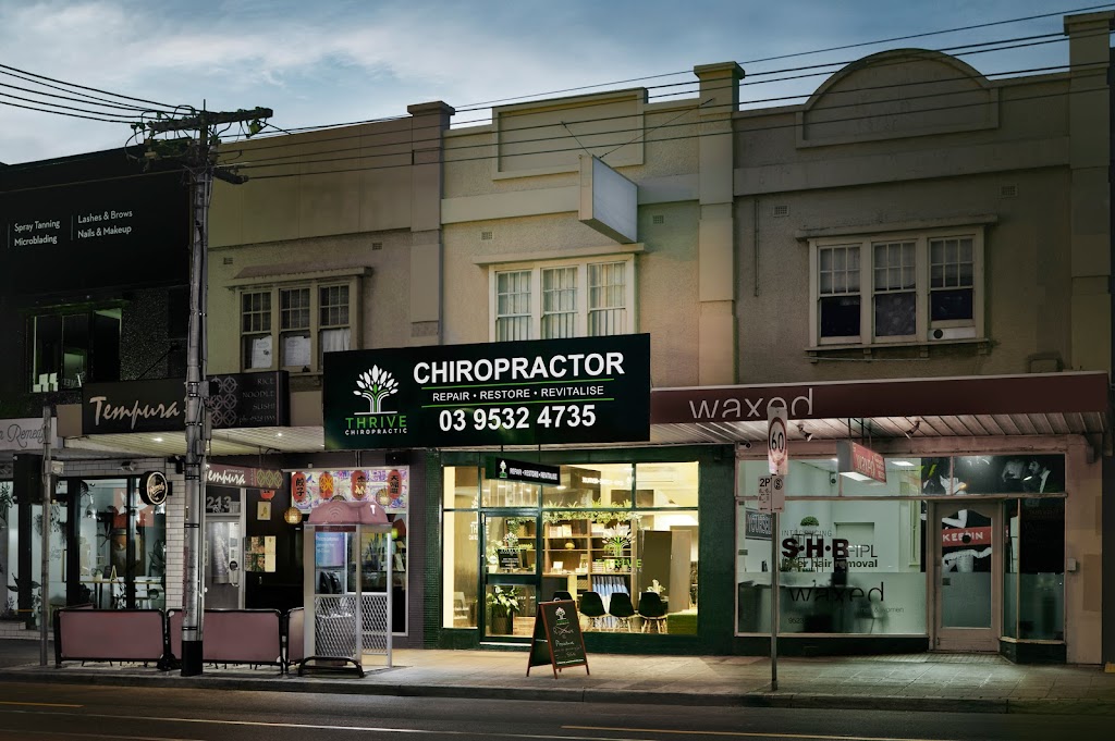 Thrive Chiropractic | health | 30 Horne St, Elsternwick VIC 3185, Australia | 0395324735 OR +61 3 9532 4735