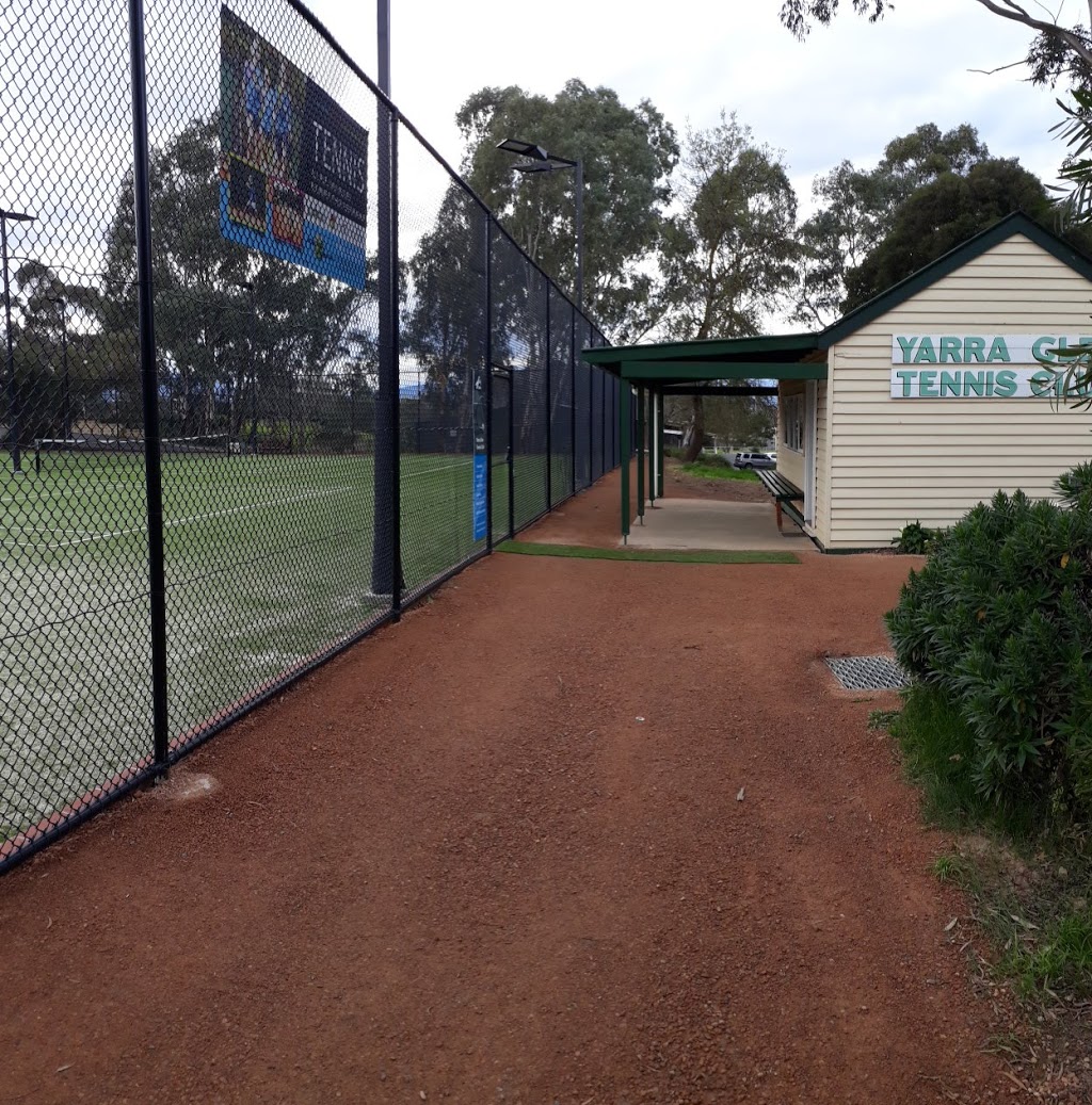 Yarra Glen Tennis Club | 14 Anzac Ave, Yarra Glen VIC 3775, Australia | Phone: 0417 528 704