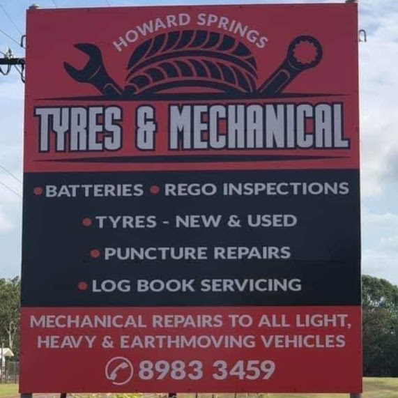 Howard Springs Tyres & Mechanical | 20 Smyth Rd, Howard Springs NT 0832, Australia | Phone: (08) 8983 3459