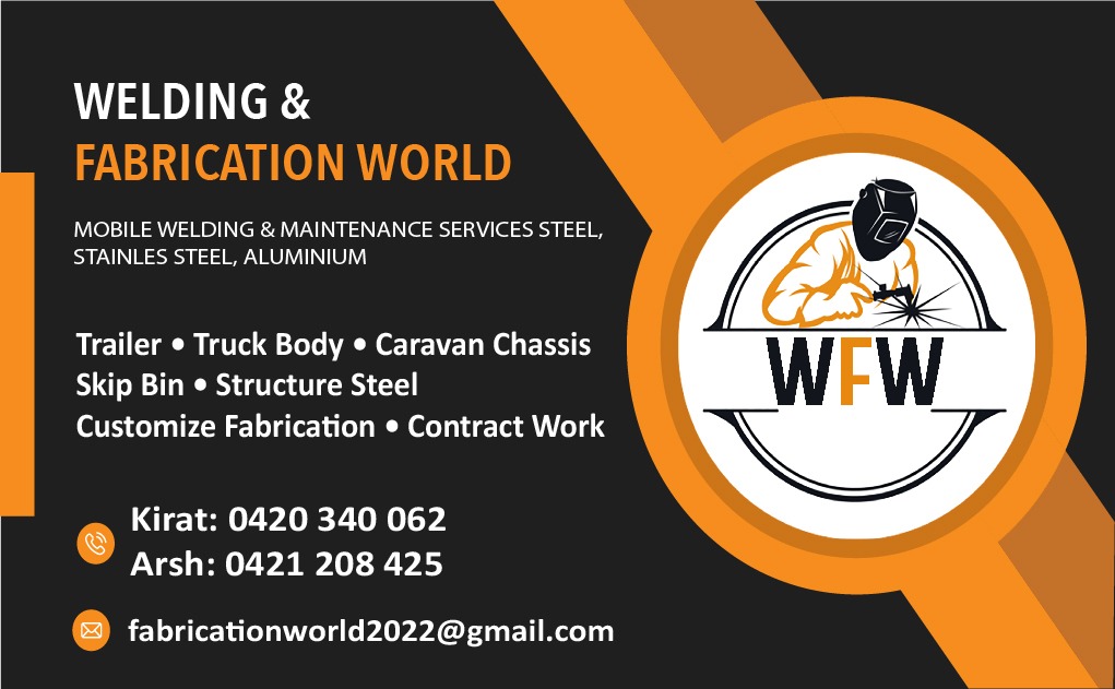 Welding & Fabrication World | point of interest | 100 Hothlyn Dr, Craigieburn VIC 3064, Australia | 0421208425 OR +61 421 208 425