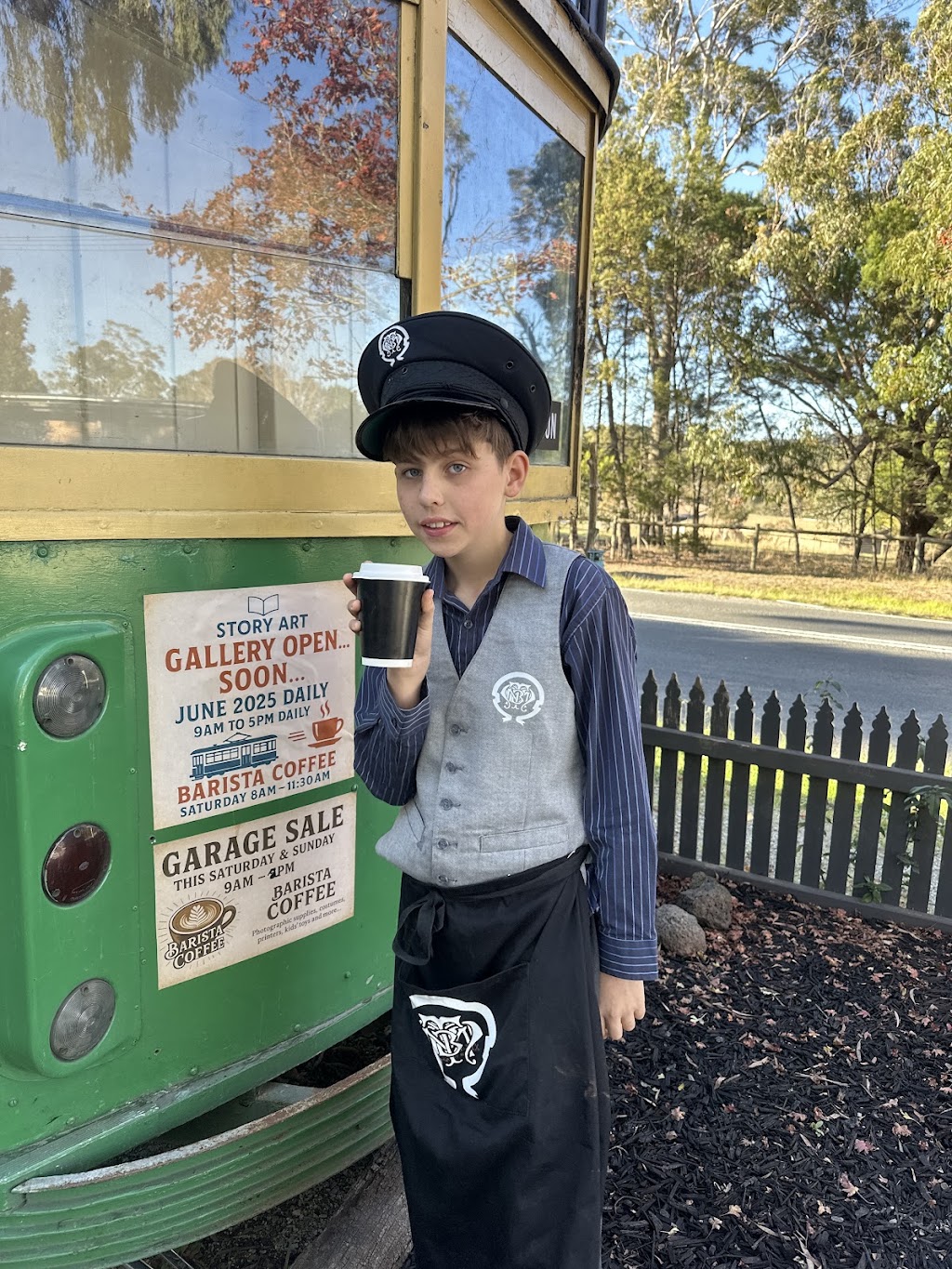 Tram Stop Cafe | 2 Montuna Grove, Guys Hill VIC 3807, Australia | Phone: 0416 233 451