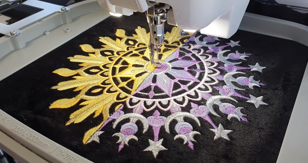 Precision embroidery | 747 Dalrymple Creek Rd, Ellinthorp QLD 4362, Australia | Phone: 0428 799 663