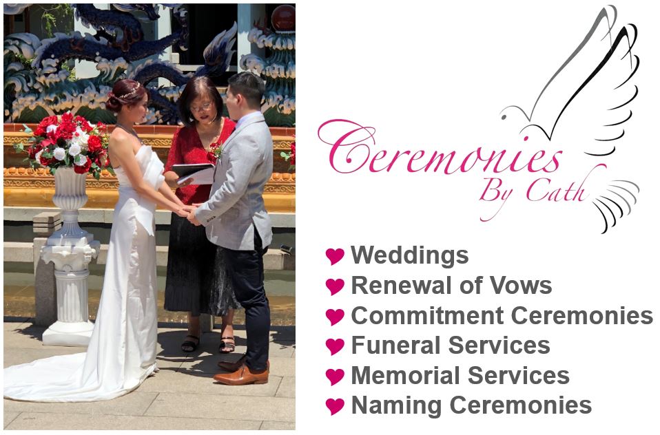 Ceremonies by Cath | 2 Derwent Ct, Wattle Grove NSW 2173, Australia | Phone: 0416 120 404