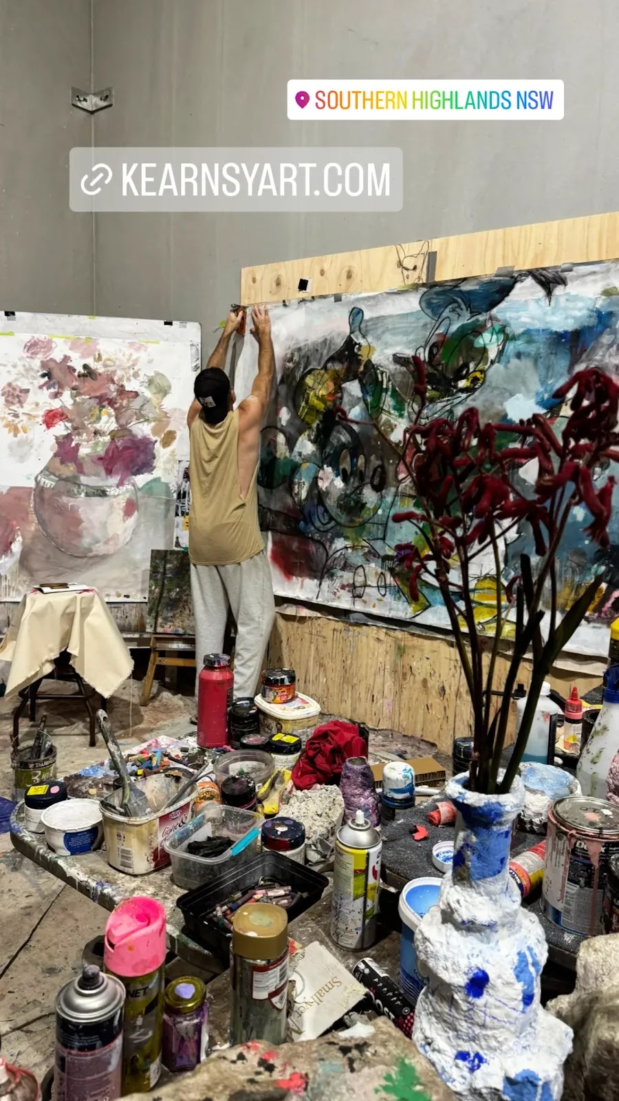 Kearnsy Art Studio | Unit 26/16 Drapers Rd, Braemar NSW 2575, Australia | Phone: 0480 710 602