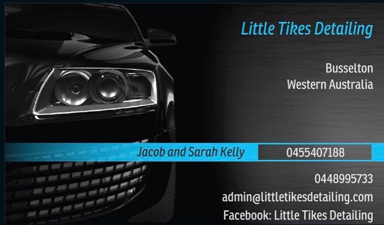 Little Tikes Detailing | 54 Clydebank Ave, West Busselton WA 6280, Australia | Phone: 0455 407 188