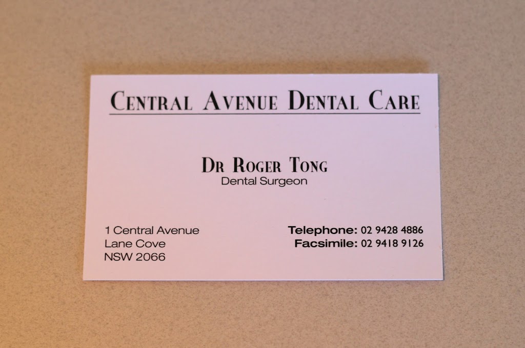 Central Avenue Dental Care | 1 Central Ave, Lane Cove NSW 2066, Australia | Phone: (02) 9428 4886